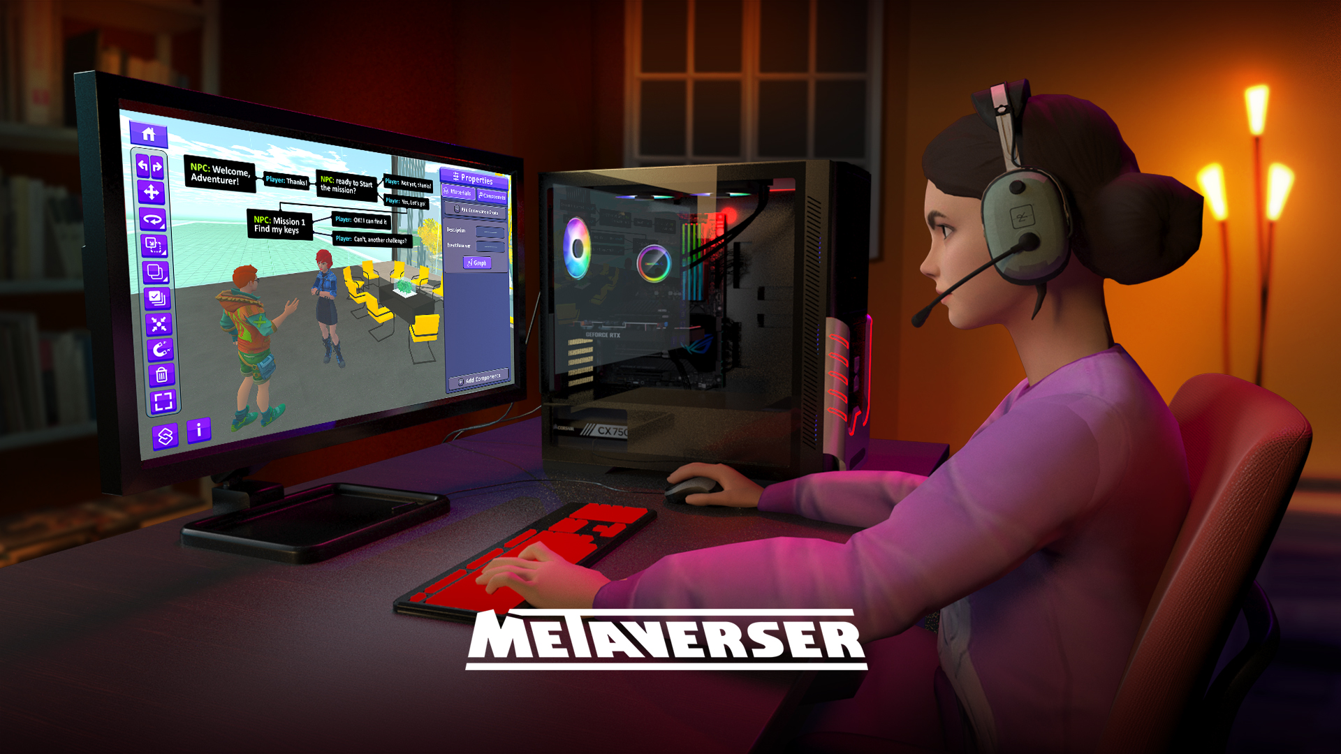 Web3 Metaverse Game Maker - Movetrix