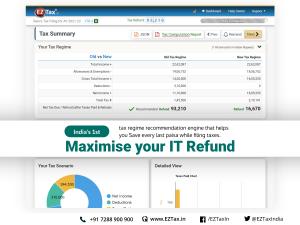 EZTax.in unleashes new IT filing features to help you save
