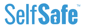 Blue SelfSafe logo