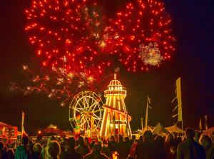 Fireworks at the HowTheLightGetsIn festival (the world’s largest philosophy and music festival)