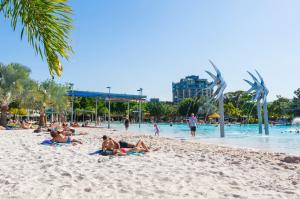 South Bank Beach Brisbane Summer