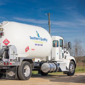 Southern Quality Propane truck in South Georgia and North Florida