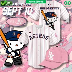 Celebrate Hello Kitty 50th with Houston Astros Night Jerseys release at Degeshop now