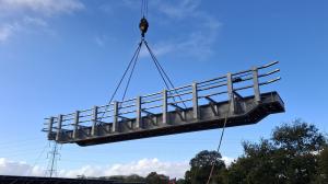 Acrow Beam Bridge - Langford - Solar - UK