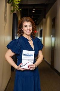 Author Amber Gaige with Her New Book, "The Far Beyond Marketing Guidebook: Stop Being Duped by Ineffective Marketing!”