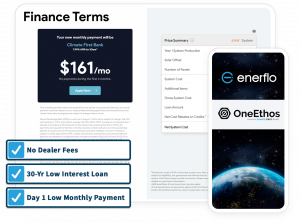 The partnership between Enerflo and OneEthos, powered by Climate First Bank, represents a major leap forward in making affordable solar financing the new standard.
